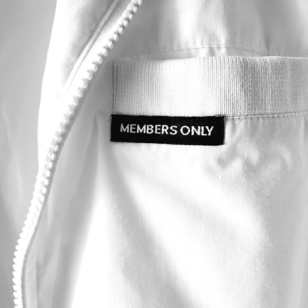 Members Only Vintage Jacket White - Picture 3 of 6
